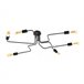 Aplique DEDALO marca ONLI LIGHTING Preto