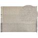 Beliani Entrelaçado TEKELER 160x230 Cinza Claro