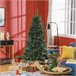 Árvore de Natal PVC, Aço HOMCOM, casa - natal Verde