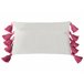 Beliani Almofada decorativa LOVELY Rosa