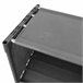 Prateleira de Organização 4 Pisos PVC e Tecido Nyana Home 93x41x29 cm 41 Preto