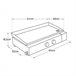 Cook'in Garden - Plancha a gás FINESTA 2B - 2 queimadores 5kW Preto