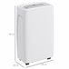 Desumidificador HOMCOM 821-031V90WT Branco