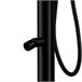 Sined STINTINO Chuveiro de aço com chuveiro giratório e chuveiro manual, Satin Black Preto