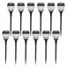 Aktive Conjunto de 12 balizas solares LED de 5 a 10 lúmens Preto