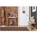 PASSADEIRA BASE ANTIDESLIZANTE TREVO MARROQUINO TRELLIS 30351 80 80x330 Castanho
