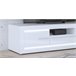 Móvel de TV branco LIVING 157,70 cm Branco Brillo