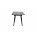 Conjunto de mesa e quatro cadeiras LOTTO wengué Wengue