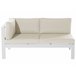 Beliani Conjunto lounge MESSINA Branco