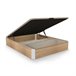 Sommier rebatível luxo S-Max 3D 150x190 Natural/ Branco