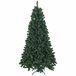 Árvore de Natal PVC, Aço HOMCOM, casa - natal Verde
