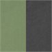 Almofada reversível para poltrona 47x38 Verde Escuro