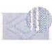 Beliani Pelos curtos ANSAR 80x150 Branco/ Bege