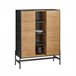 Aparador buffet para sala de estar SoBuy PT Preto