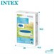 Cobertura solar INTEX para piscinas redondas Azul