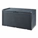 Arca de exterior Atella 380 L com almofada Preto