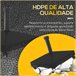 Base para Chapéu de Sol HDPE e Aço Outsunny Preto