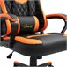Cadeira Gaming Esponja, ABS, PVC Vinsetto Laranja