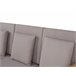 Beliani Conjunto de jardín Madera de acacia con certificado FSC® PATAJA Cinza Escuro