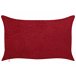 Beliani Almofada decorativa MOCHI Vermelho