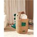 Beliani Cesta CRADOCK Natural