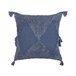 Beliani Almofada decorativa AVIUM 45x45 Azul