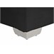 Beliani Cama continental Poliéster ADMIRAL 151x212 Preto
