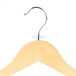 Max Home Pack de 10 cabides de madeira Castanho Claro