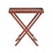 Beliani Mesa de apoio TOSCANA Vermelho