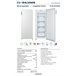 Congelador vertical Infiniton CV-184L14WEB, 155 l, E, Total No Frost Branco