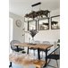 Beliani Silla de comedor HARLAN Preto