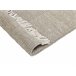 Beliani Entrelaçado TEKELER 80x150 Cinza Claro