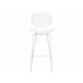 Beliani Silla de bar SHONTO Branco