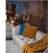 Beliani Chaise longue Terciopelo NANTILLY Azul Marino