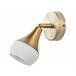 Beliani Candeeiro de parede ANTLER Dourado