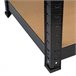 Pack 2 Prateleiras Modulares com 5 Prateleiras Ajustáveis ​​O91 Preto