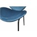 Conjunto de 2 cadeiras de jantar TULIPA  Azul