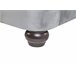 Beliani Cama Terciopelo CAVAILLON 225x246 Cinza Claro