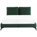 Beliani Cama Veludo MELLE 176x228 Verde