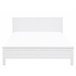 Beliani Cama Pinho OLIVET 169x208 Branco