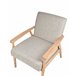 Beliani Sillón ESRUM Cinza