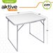 Mesa dobrável para campismo Aktive branco Branco