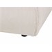 Beliani Cama com estrado Bombazine VINAY 196x233 Bege