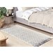 Beliani Pelos curtos OMERLI 80x150 Branco