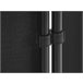 Beliani Biombo dobrável NARNI 161x2 Preto