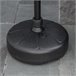 Base Chapéu de Sol HDPE Outsunny 38x38 Preto