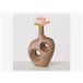 Vaso decorativo HAMSTON da marca BOLTZE Castanho
