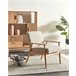 Beliani Sillón ESRUM Cinza