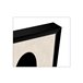 Pintura arte deco AMOR 50x70cm marca MARCOMUEBLE Preto