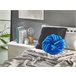 Beliani Almofada decorativa AKOLA 30x30 Azul Marino
